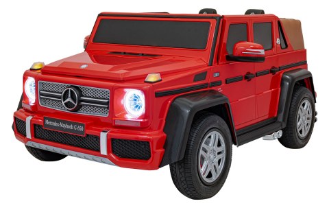 Pojazd Mercedes Benz MAYBACH G650 STRONG Czerwony Pojazd Mercedes Benz MAYBACH G650 STRONG Czerwony