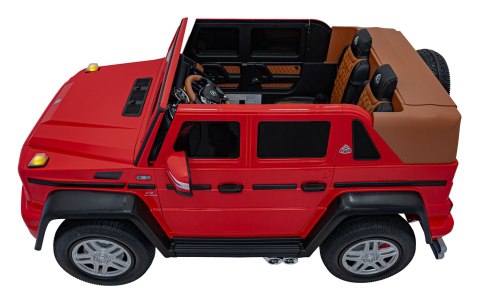 Pojazd Mercedes Benz MAYBACH G650 STRONG Czerwony Pojazd Mercedes Benz MAYBACH G650 STRONG Czerwony