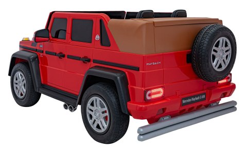 Pojazd Mercedes Benz MAYBACH G650 STRONG Czerwony Pojazd Mercedes Benz MAYBACH G650 STRONG Czerwony