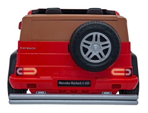 Pojazd Mercedes Benz MAYBACH G650 STRONG Czerwony Pojazd Mercedes Benz MAYBACH G650 STRONG Czerwony