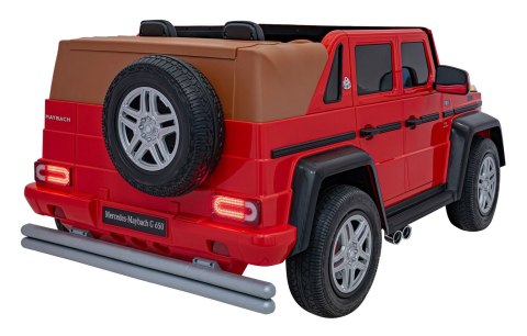 Pojazd Mercedes Benz MAYBACH G650 STRONG Czerwony Pojazd Mercedes Benz MAYBACH G650 STRONG Czerwony