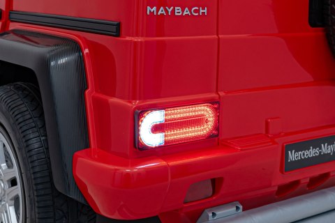 Pojazd Mercedes Benz MAYBACH G650 STRONG Czerwony Pojazd Mercedes Benz MAYBACH G650 STRONG Czerwony