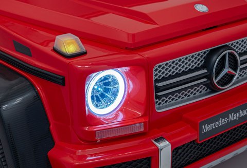 Pojazd Mercedes Benz MAYBACH G650 STRONG Czerwony Pojazd Mercedes Benz MAYBACH G650 STRONG Czerwony