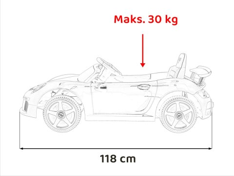 Pojazd RUF CTR3 Czerwony Pojazd RUF CTR3 Czerwony