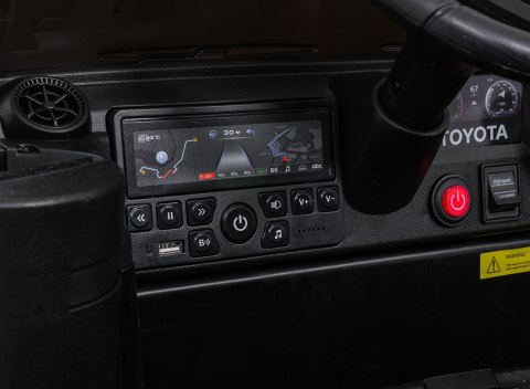 Pojazd Toyota Land Cruiser PRADO Czarny Pojazd Toyota Land Cruiser PRADO Czarny