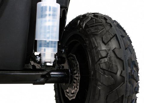 Buggy ATV Strong Racing dla 2 dzieci Czerwony + Silnik bezszczotkowy + Pompowane koła + Audio LED Buggy ATV Strong Racing dla 2 dzieci Czerwony + Silnik bezszczotkowy + Pompowane koła + Audio LED
