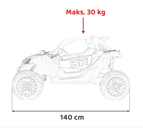 Pojazd Buggy SR SUPER 66 Pomarańczowy Pojazd Buggy SR SUPER 66 Pomarańczowy