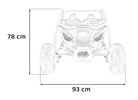 Pojazd Buggy SR SUPER 66 Pomarańczowy Pojazd Buggy SR SUPER 66 Pomarańczowy
