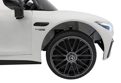 Pojazd Mercedes Benz AMG SL63 Biały Pojazd Mercedes Benz AMG SL63 Biały