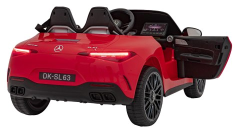 Pojazd Mercedes Benz AMG SL63 Czerwony Pojazd Mercedes Benz AMG SL63 Czerwony
