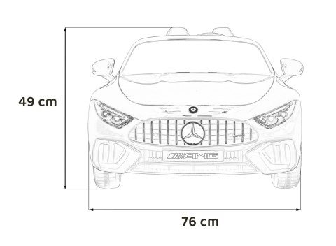 Pojazd Mercedes Benz AMG SL63 Czerwony Pojazd Mercedes Benz AMG SL63 Czerwony
