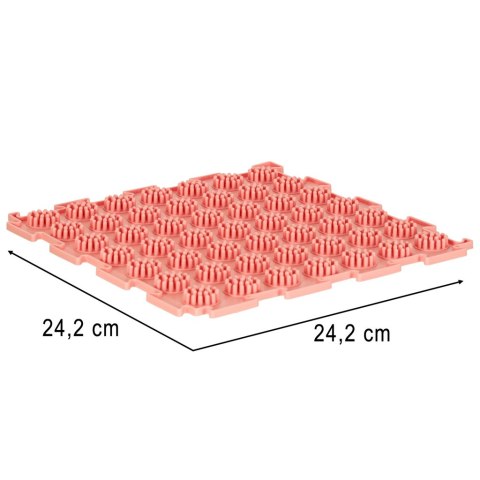 Mata sensoryczna puzzle montessori do masażu stóp 8 elementów kolorowe Mata sensoryczna puzzle montessori do masażu stóp 8 elementów kolorowe