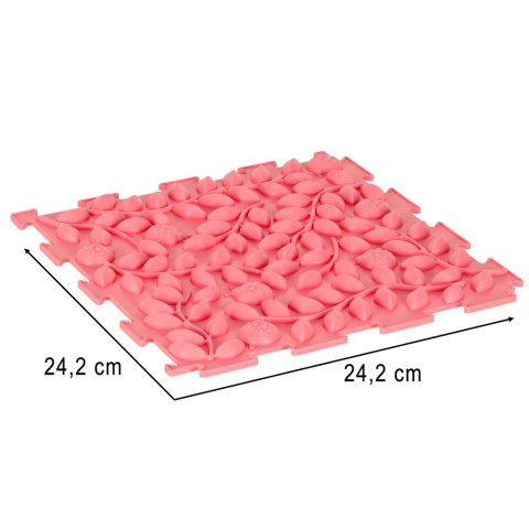 Mata sensoryczna puzzle montessori do masażu stóp 8 elementów pastelowe Mata sensoryczna puzzle montessori do masażu stóp 8 elementów pastelowe