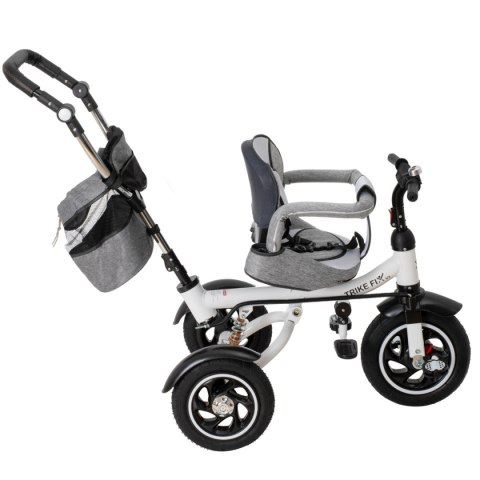 Rowerek trójkołowy Trike Fix V3 rower spacerówka 3w1 obracany 360 wolne koło szary Rowerek trójkołowy Trike Fix V3 rower spacerówka 3w1 obracany 360 wolne koło szary