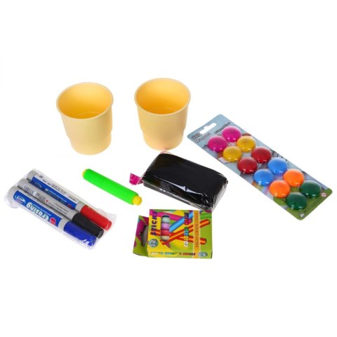 Duża Tablica dwustronna dla dzieci 3+ Niebieski + Plansze kredowa magnetyczna + Akcesoria Duża Tablica dwustronna dla dzieci 3+ Niebieski + Plansze kredowa magnetyczna + Akcesoria