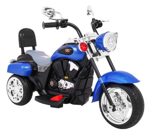 Motorek Chopper NightBike Niebieski Motorek Chopper NightBike Niebieski