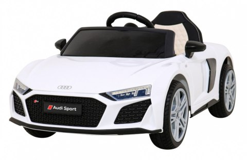 Audi R8 LIFT Samochodzik na akumulator Biały + Pilot Audi R8 LIFT Samochodzik na akumulator Biały + Pilot