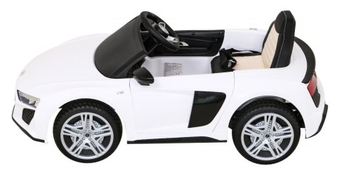 Audi R8 LIFT Samochodzik na akumulator Biały + Pilot Audi R8 LIFT Samochodzik na akumulator Biały + Pilot