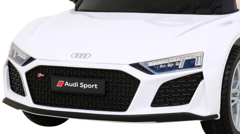 Audi R8 LIFT Samochodzik na akumulator Biały + Pilot Audi R8 LIFT Samochodzik na akumulator Biały + Pilot