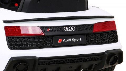 Audi R8 LIFT Samochodzik na akumulator Biały + Pilot Audi R8 LIFT Samochodzik na akumulator Biały + Pilot