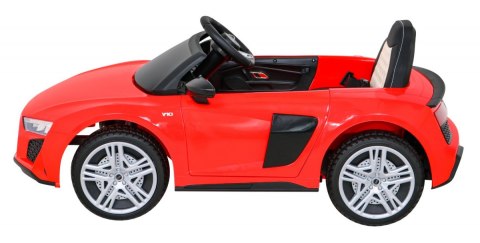 Audi R8 LIFT Samochodzik na akumulator Czerwony Audi R8 LIFT Samochodzik na akumulator Czerwony