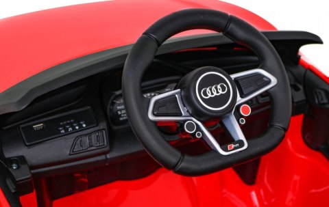 Audi R8 LIFT Samochodzik na akumulator Czerwony Audi R8 LIFT Samochodzik na akumulator Czerwony
