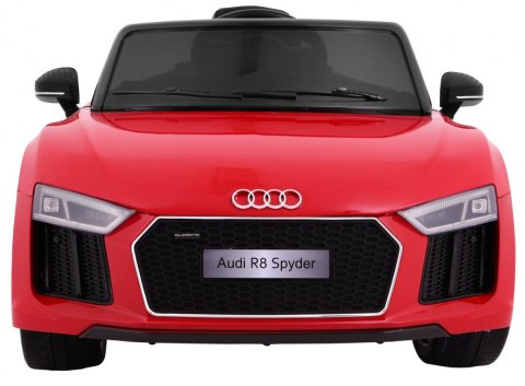 Audi R8 Spyder na akumulator Lakier Czerwony + Pilot Audi R8 Spyder na akumulator Lakier Czerwony + Pilot