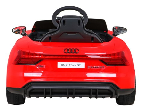 Audi RS E-Tron GT na akumulator Czerwony + Pilot + Napęd 4x4 + Radio MP3 + LED + EVA Audi RS E-Tron GT na akumulator Czerwony + Pilot + Napęd 4x4 + Radio MP3 + LED + EVA