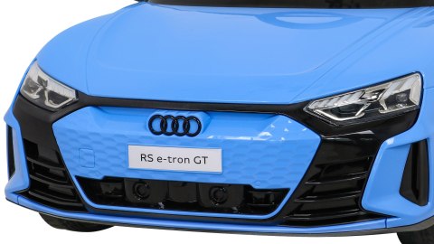 Audi RS E-Tron GT na akumulator Niebieski + Pilot + Napęd 4x4 Audi RS E-Tron GT na akumulator Niebieski + Pilot + Napęd 4x4