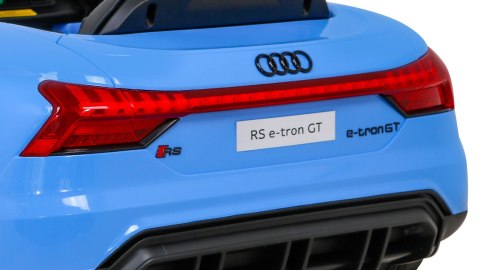 Audi RS E-Tron GT na akumulator Niebieski + Pilot + Napęd 4x4 Audi RS E-Tron GT na akumulator Niebieski + Pilot + Napęd 4x4