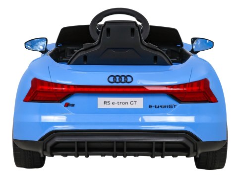 Audi RS E-Tron GT na akumulator Niebieski + Pilot + Napęd 4x4 Audi RS E-Tron GT na akumulator Niebieski + Pilot + Napęd 4x4