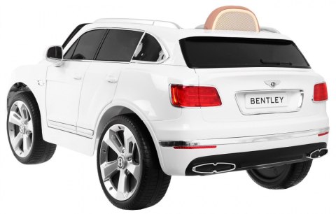 Auto na akumulator Bentley Bentayga dla dzieci, Biały Auto na akumulator Bentley Bentayga dla dzieci, Biały