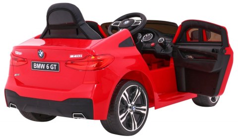 BMW 6 GT Autko na akumulator Czerwone + Pilot BMW 6 GT Autko na akumulator Czerwone + Pilot