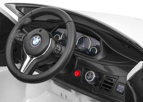 BMW X6M Elektryczne Autko dla dzieci, Biały SUV + Pilot BMW X6M Elektryczne Autko dla dzieci, Biały SUV + Pilot