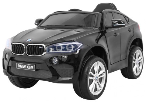 BMW X6M Elektryczne Autko dla dzieci - Czarny SUV + Pilot BMW X6M Elektryczne Autko dla dzieci - Czarny SUV + Pilot