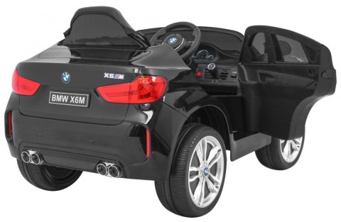 BMW X6M Elektryczne Autko dla dzieci - Czarny SUV + Pilot BMW X6M Elektryczne Autko dla dzieci - Czarny SUV + Pilot