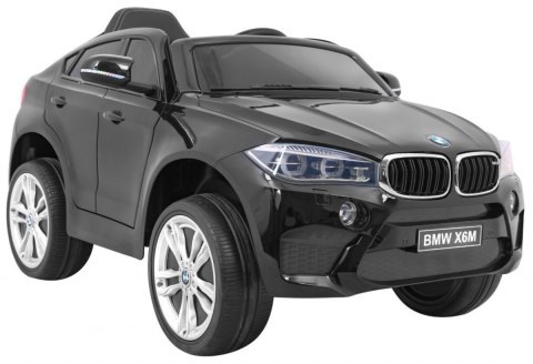 BMW X6M Elektryczne Autko dla dzieci - Czarny SUV + Pilot BMW X6M Elektryczne Autko dla dzieci - Czarny SUV + Pilot