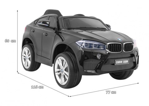 BMW X6M Elektryczne Autko dla dzieci - Czarny SUV + Pilot BMW X6M Elektryczne Autko dla dzieci - Czarny SUV + Pilot