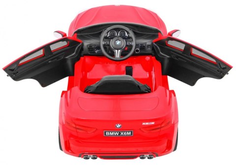 BMW X6M Elektryczne Autko dla dzieci - Czerwony SUV + Pilot BMW X6M Elektryczne Autko dla dzieci - Czerwony SUV + Pilot