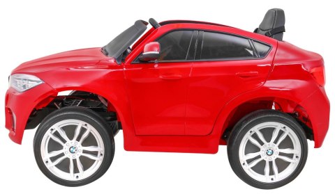 BMW X6M Elektryczne Autko dla dzieci, Czerwony SUV + Pilot BMW X6M Elektryczne Autko dla dzieci, Czerwony SUV + Pilot