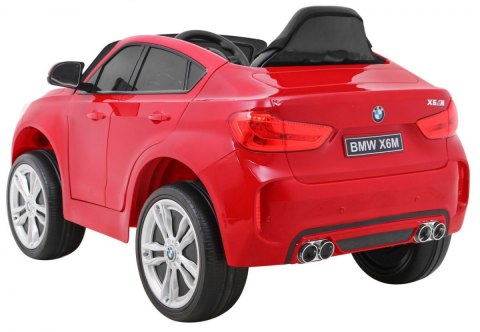 BMW X6M Elektryczne Autko dla dzieci, Czerwony SUV + Pilot BMW X6M Elektryczne Autko dla dzieci, Czerwony SUV + Pilot