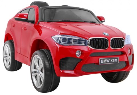 BMW X6M Elektryczne Autko dla dzieci, Czerwony SUV + Pilot BMW X6M Elektryczne Autko dla dzieci, Czerwony SUV + Pilot