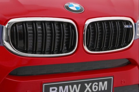 BMW X6M Elektryczne Autko dla dzieci, Czerwony SUV + Pilot BMW X6M Elektryczne Autko dla dzieci, Czerwony SUV + Pilot