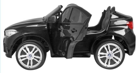BMW X6M XXL dla 2 dzieci Czarny SUV + Pilot + Ekoskóra BMW X6M XXL dla 2 dzieci Czarny SUV + Pilot + Ekoskóra