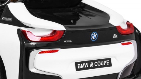 BMW I8 Lift Auto na akumulator Biały + Pilot BMW I8 Lift Auto na akumulator Biały + Pilot