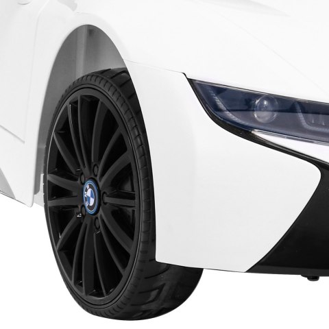 BMW I8 Lift Auto na akumulator Biały + Pilot BMW I8 Lift Auto na akumulator Biały + Pilot