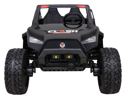 Buggy Clash na akumulator dla 2 dzieci Czarny + Pilot + Napęd 4x4 + Regulacja siedzenia + Radio MP3 + LED Buggy Clash na akumulator dla 2 dzieci Czarny + Pilot + Napęd 4x4 + Regulacja siedzenia + Radio MP3 + LED