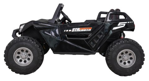 Buggy Clash na akumulator dla 2 dzieci Czarny + Pilot + Napęd 4x4 + Regulacja siedzenia + Radio MP3 + LED Buggy Clash na akumulator dla 2 dzieci Czarny + Pilot + Napęd 4x4 + Regulacja siedzenia + Radio MP3 + LED