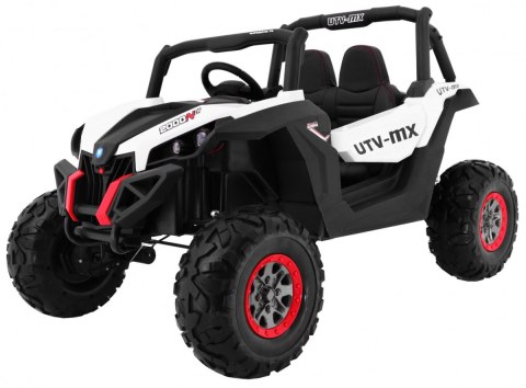 Buggy SuperStar dla dzieci Biały + Napęd 4x4 + Pilot + Bagażnik + MP3 LED + Blokada drzwi Buggy SuperStar dla dzieci Biały + Napęd 4x4 + Pilot + Bagażnik + MP3 LED + Blokada drzwi