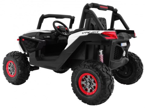 Buggy SuperStar dla dzieci Biały + Napęd 4x4 + Pilot + Bagażnik + MP3 LED + Blokada drzwi Buggy SuperStar dla dzieci Biały + Napęd 4x4 + Pilot + Bagażnik + MP3 LED + Blokada drzwi